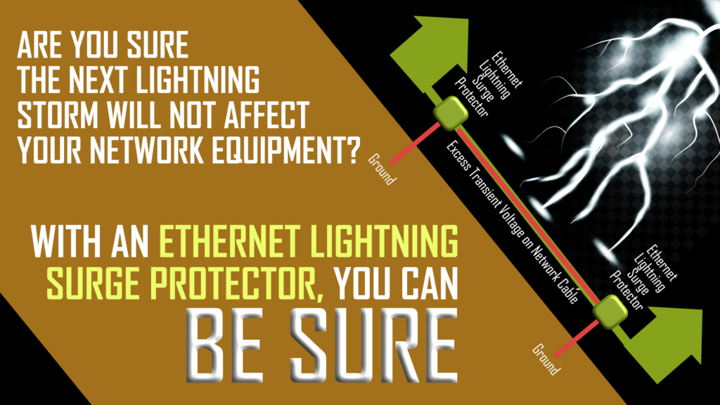 Ethernet Lightning Surge Protector