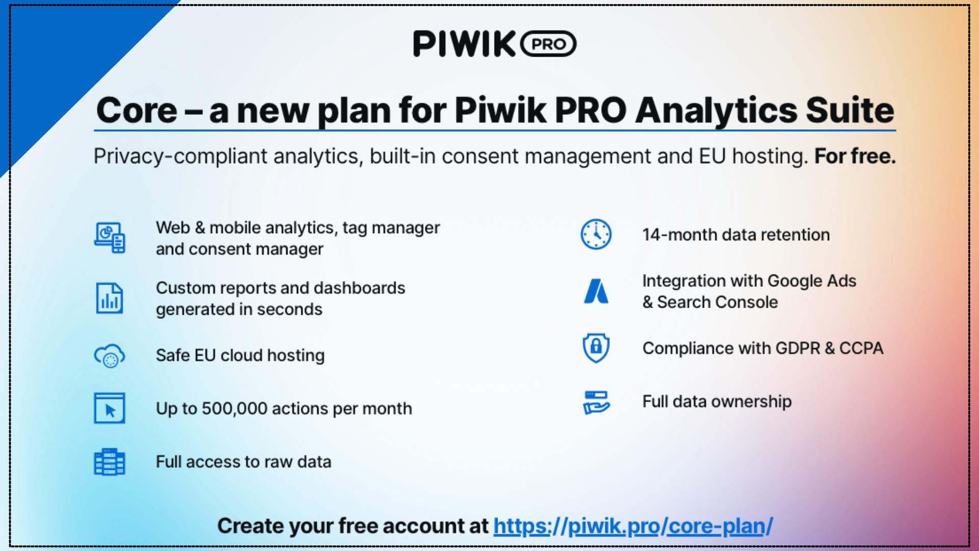 Alternative to Google Analytics - Piwik PRO Core
