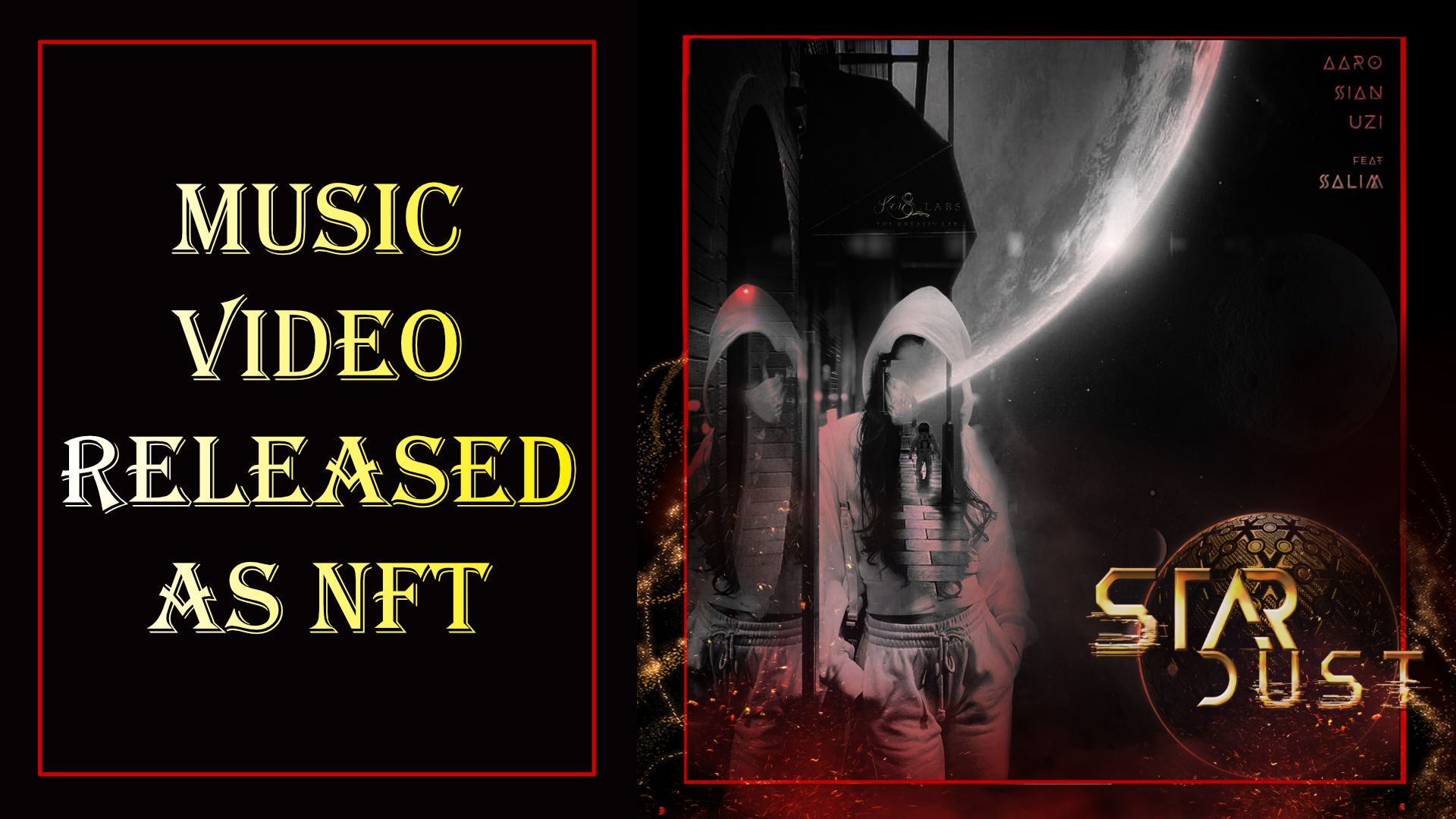 Music Video Released as NFT (Stardust by Uzair Merchant)
